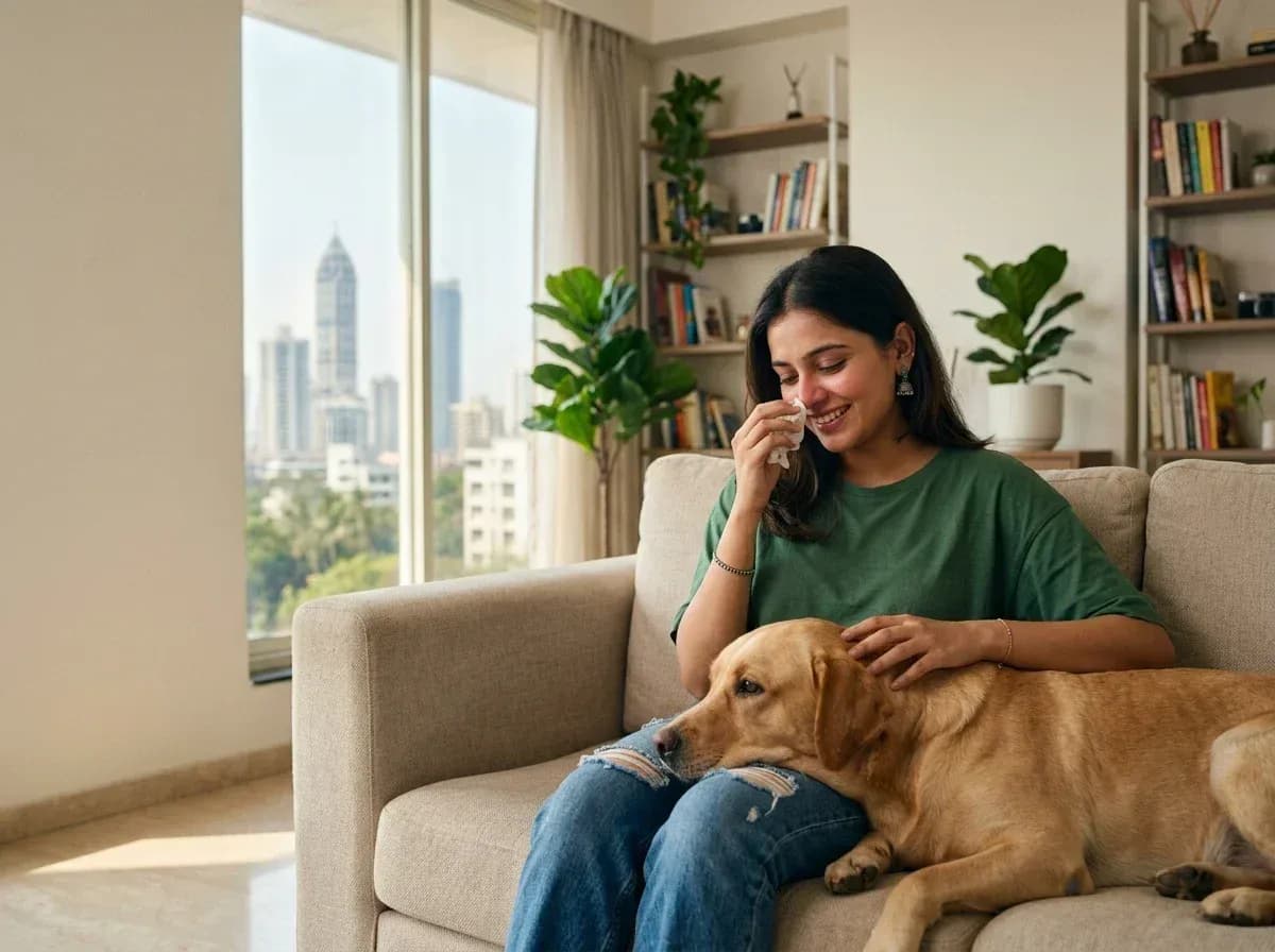 Supportive photograph for Pet Allergy