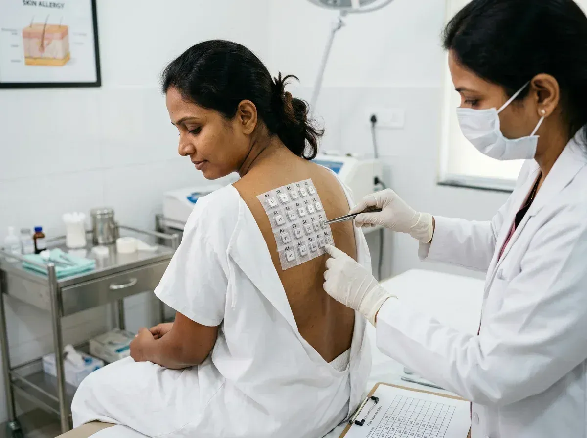 Cosmetic Allergy testing