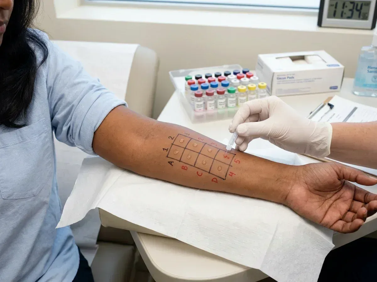 Dust Allergy testing