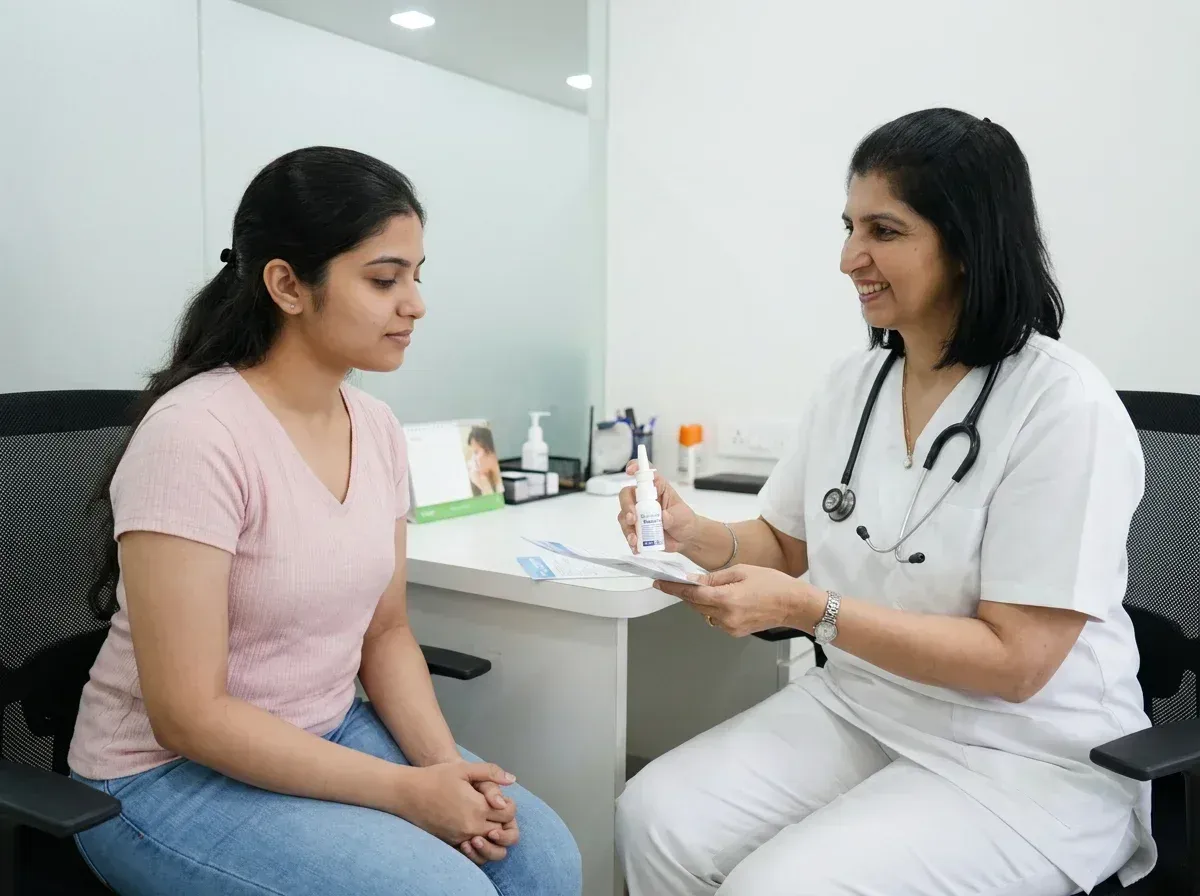 Allergy treatment session at Mumbai Allergy Centre