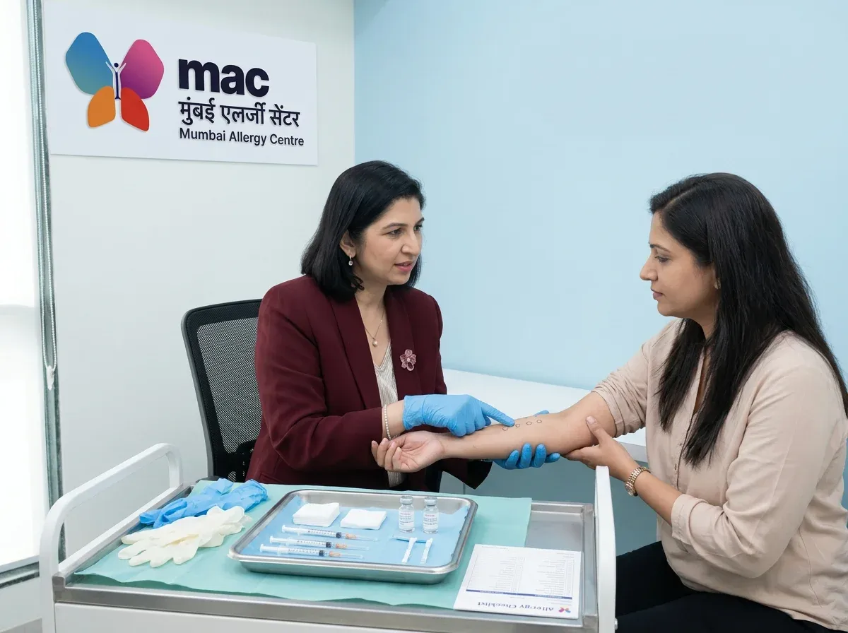 Supportive photograph for Intradermal Test