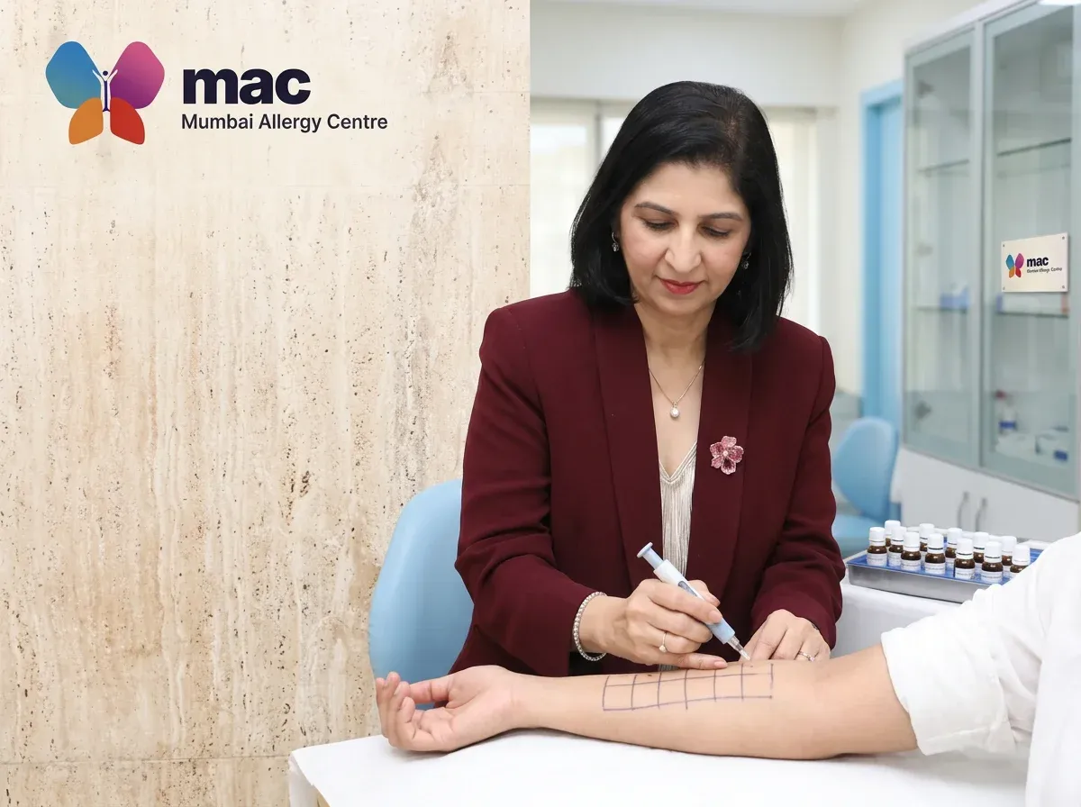 Supportive photograph for Skin Prick Test